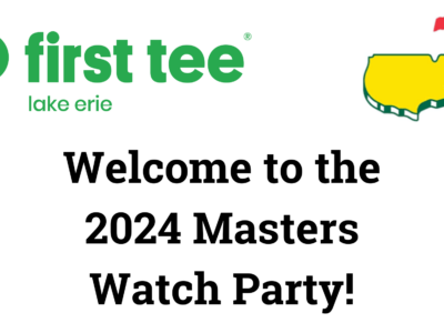 Masters Watch Party Welcome
